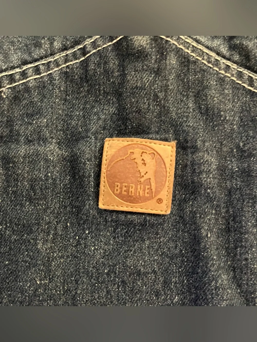 Berne Men's Heritage Denim Bib Overalls B1212DN Dark Wash Workwear NWOT 40x34